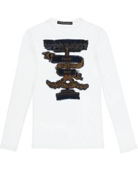 Y. Project - T Shirt Manica Lunga In Mesh Paris' Best - Lyst