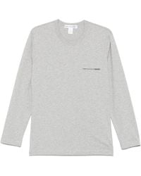 Comme des Garçons - T-Shirt Mit Logo-Print - Lyst