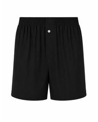 LA ROSE - Cotton Buttoned Shorts - Lyst