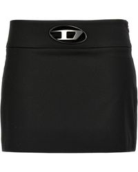DIESEL - O-Dixy' Mini Skirt - Lyst
