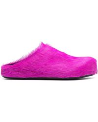 Marni - Fussbett Sabot Slipper - Lyst