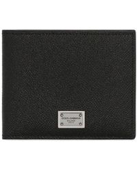 Dolce & Gabbana - Brieftaschen schwarz - Lyst