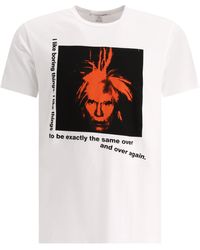 Comme des Garçons - Camiseta de comme des garçons "andy warhol" camiseta - Lyst