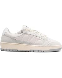 Santha - Calf Suede Leather Sneakers - Lyst