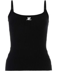 Courreges - Reedition Knit Tank Top - Lyst
