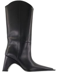 Coperni - Schwarze Leder-Cowboystiefel - Lyst