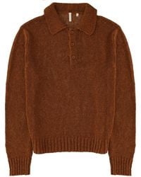 sunflower - Knit Polo Sweater - Lyst