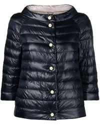 Herno - Nylon Lightweight Reversible Cape - Lyst