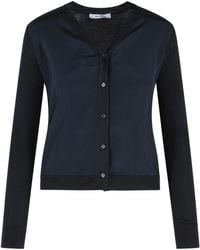 Max Mara - Ninfee' Silk And Cashmere Cardigan - Lyst
