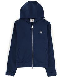 CASABLANCA - Essential Zip-Up Hoodie For - Lyst
