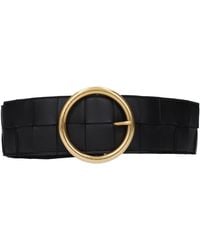 Bottega Veneta - Leather Belt - Lyst