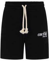 Versace Jeans Couture - Shorts Con Logo - Lyst