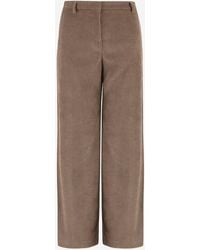 F.it - Tailored Corduroy Trousers Polyester - Lyst