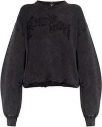 R13 - Frayed-Embellished Sweatshirt - Lyst