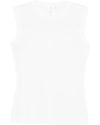 Norma Kamali - Sleeveless Top - Lyst
