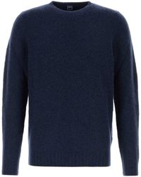 Fedeli - Stretch Wool Blend Sweater - Lyst