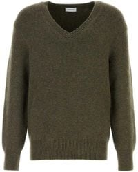 Ferragamo - Salvatore Dark Cashmere Sweater - Lyst