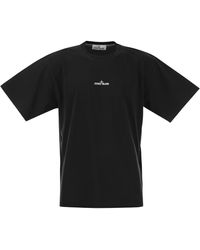 Stone Island - T Shirt With Print - Lyst