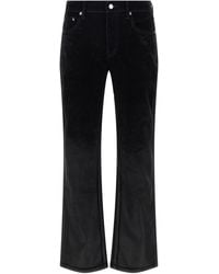 Purple - 'P004 Flare Flock Dipped' Jeans - Lyst