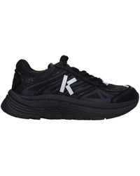 KENZO - Sneakers Mujer tela negra - Lyst