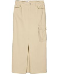 Filippa K - Crepe Cargo Skirt - Lyst