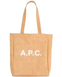 A.P.C. - "Lou" Tote Bag - Lyst