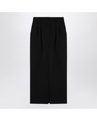 Dolce & Gabbana - Dolce&Gabbana Gabardine Wool Pencil Skirt - Lyst