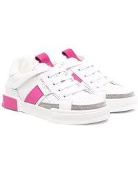 Dolce & Gabbana - Low Lace-Up Sneakers For All Ages - Lyst