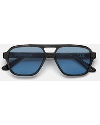 Retrosuperfuture - Gafas de sol Maneval Black Cat 0 Jt Negro/Azul Unisex - Lyst