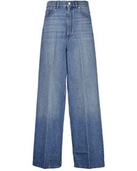 Stella McCartney - Wide Leg Denim Jeans - Lyst