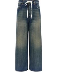 MM6 by Maison Martin Margiela - Wide Leg Jeans - Lyst