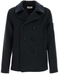 Stone Island - Virgin Wool & Cashmere Blazer Jacket - Lyst