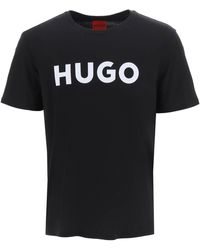 HUGO - Dulivio Logo T-shirt - Lyst