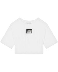 Dolce & Gabbana - Logo Plate T Shirt - Lyst