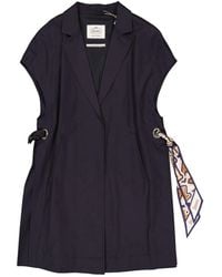 Herno - Sleeveless Long Coat - Lyst