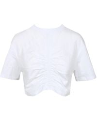 Semicouture - Semicouder T Shirts En Polos Wit - Lyst