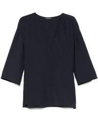 Emporio Armani - Cady Blouse - Lyst