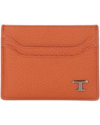 Tod's - Tod 's Brieftaschen Orange - Lyst