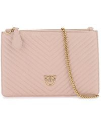 Pinko - Sac d'amour plat classique Simply - Lyst