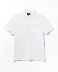 A.P.C. - T -Shirts und Polos weiß - Lyst
