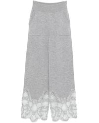 Ermanno Scervino - Pantalones de cachemira - Lyst