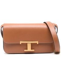 Tod's - Mini T Timeless Cross Body Bag - Lyst