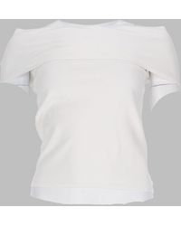 Circus Hotel - Neckline Detail Top - Lyst