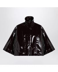 Chloé - Short Shiny Cotton Cape - Lyst
