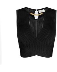 Elisabetta Franchi - Elisabetta Franchi Black - Lyst