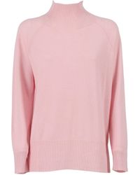 Kangra Cashmere - Collo Cratere Manica Raglan Con Spacchi - Lyst