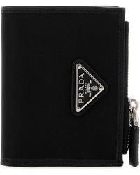 Prada - Canvas Wallet - Lyst