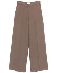 Via Masini 80 - Linen Wide Leg Trousers - Lyst
