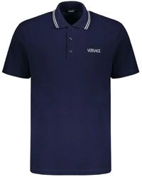 Versace - Katoenen Poloshirt - Lyst