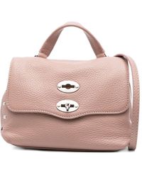 Zanellato - Postina Dagelijkse Babyleer Handtas - Lyst